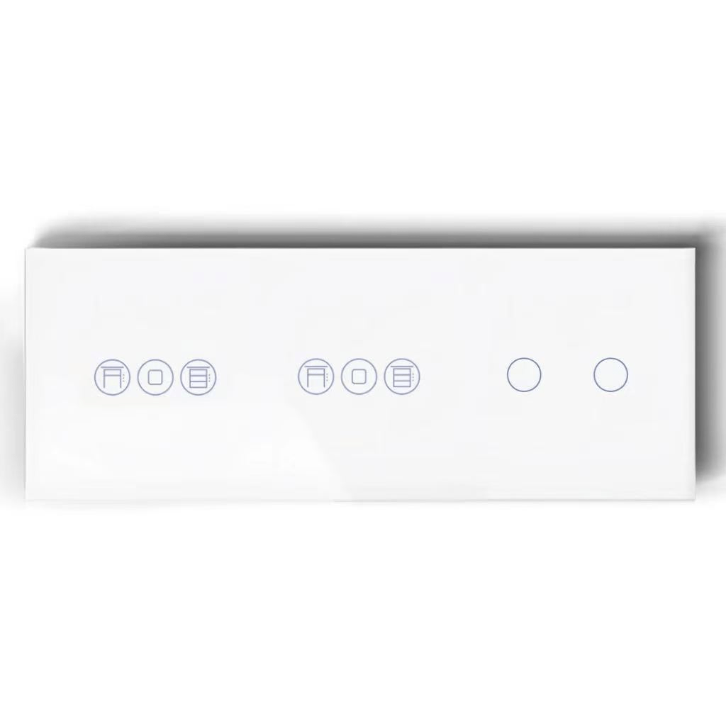 BSEED Product Customization Bseedswitch double zigbee roller shutter switch with zigbee 2gang switch without neutral line