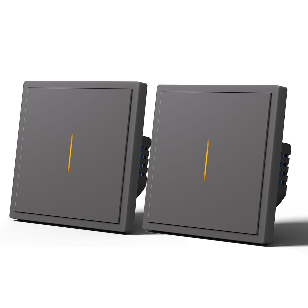 BSEED Scale Series Smart Zigbee Light Switch 1 Gang (With Neutral) Light Switches Bseedswitch Grey 2 PCS/Pack