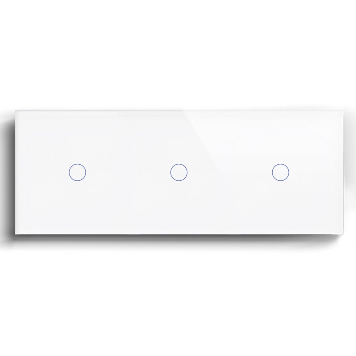 Bseed Smart Wifi Triple Light Switch (With Neutral) Light Switches Bseedswitch White 1Gang