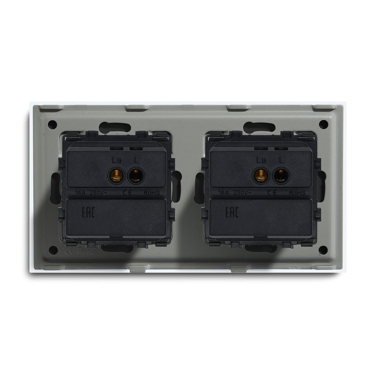 Bseed Traditional Mechanical Switch 1 gang 1 way Light Switch Crystal Glass Wall Switch Light Switches Bseedswitch