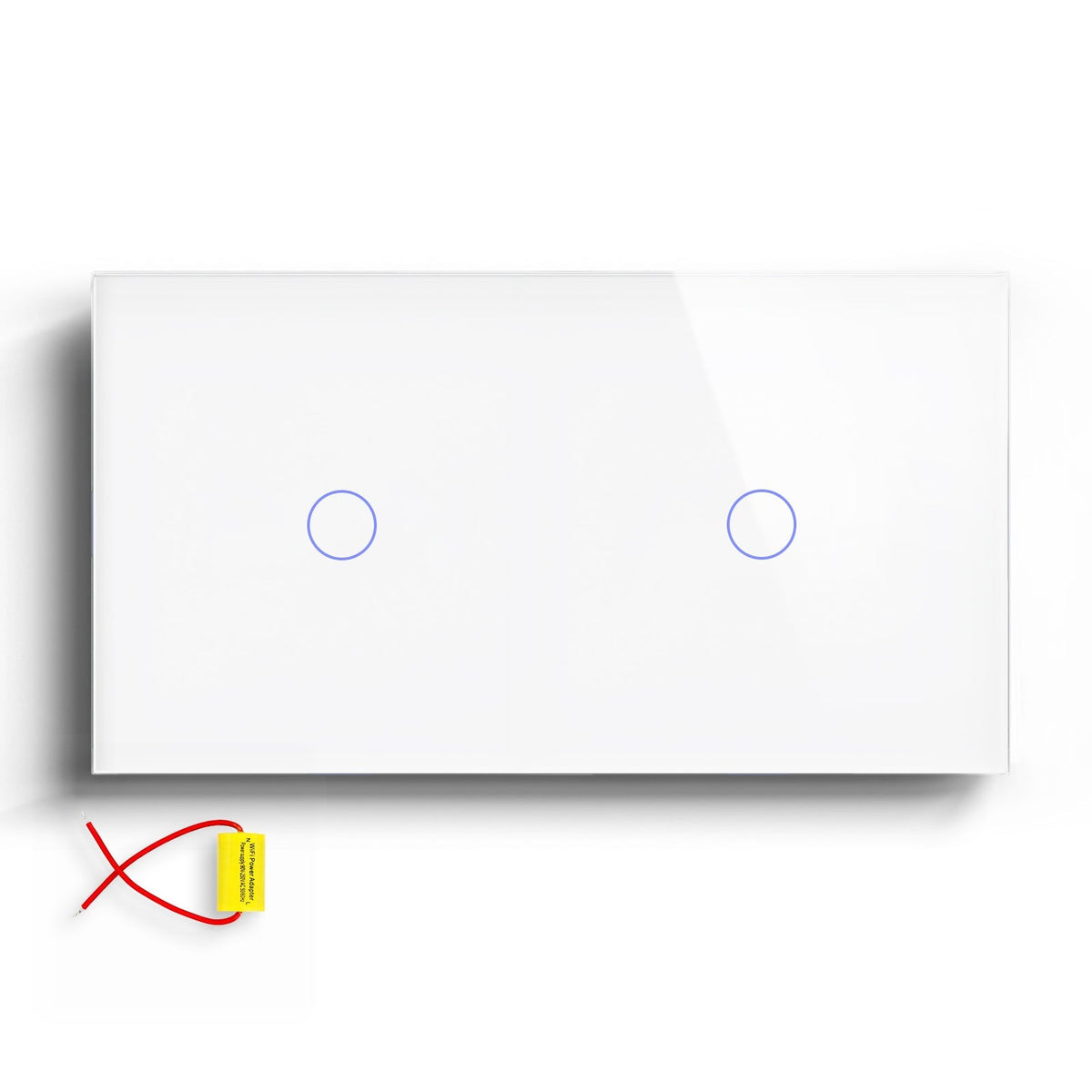 BSEED Single Line Wifi Light Switch Double 1/2/3Gang Smart Switch Wireless Wifi Switch 157mm Light Switches Bseedswitch White 1Gang+ 1Gang