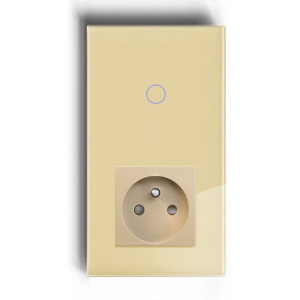 BSEED Produktanpassung Bseed WLAN-Schalter 1 Fach mit französischer Steckdose