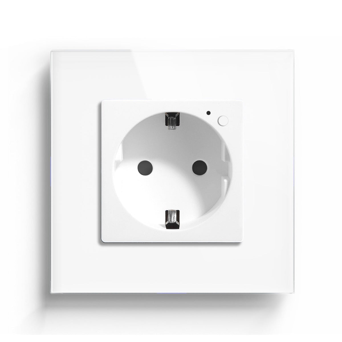 BSEED Wifi EU Wall Sockets Single Power Outlets Kids Protection Power Outlets & Sockets Bseedswitch white Single