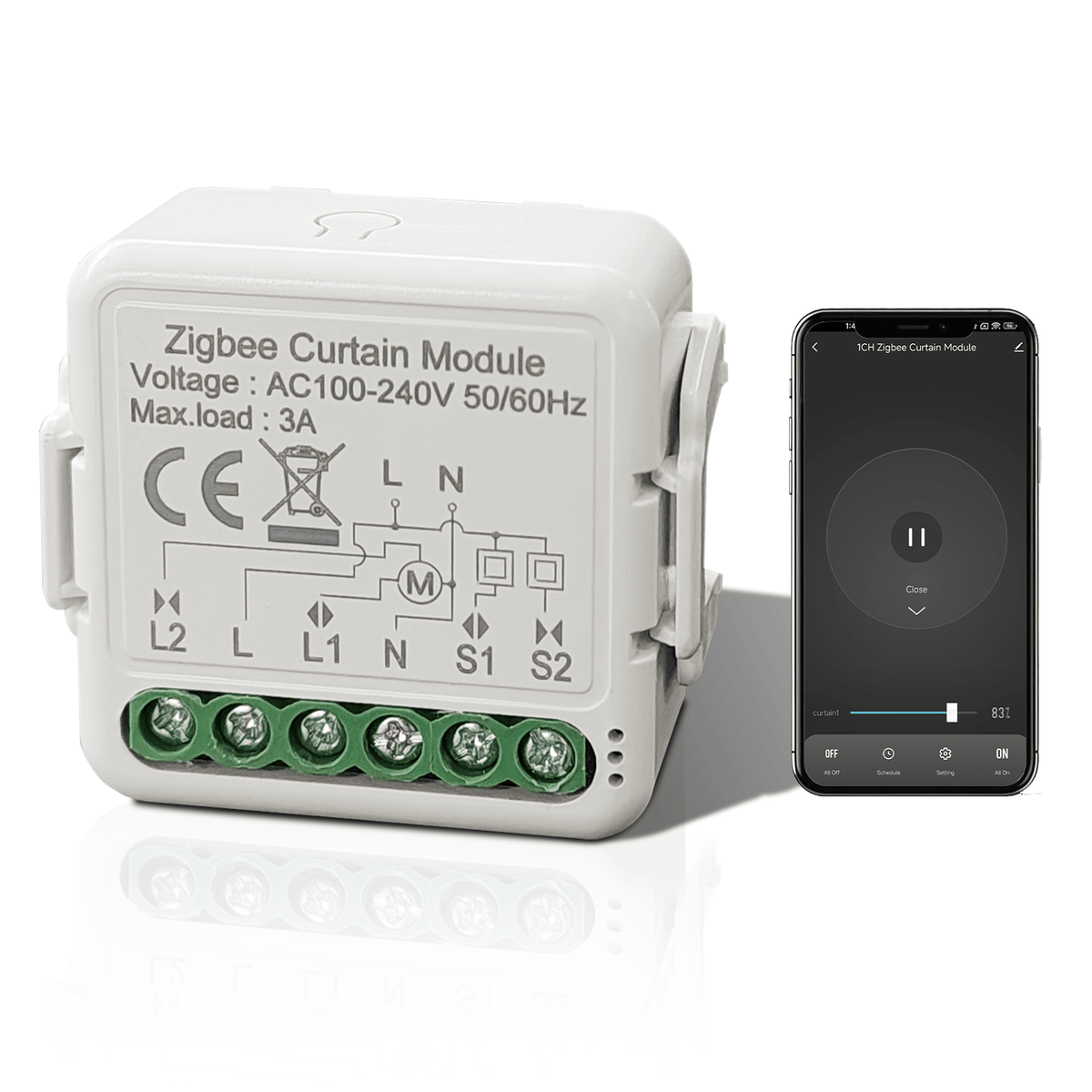 BSEED Smart wifi switch module smart switch for control of curtains blinds and shutters. Light Switches Bseedswitch