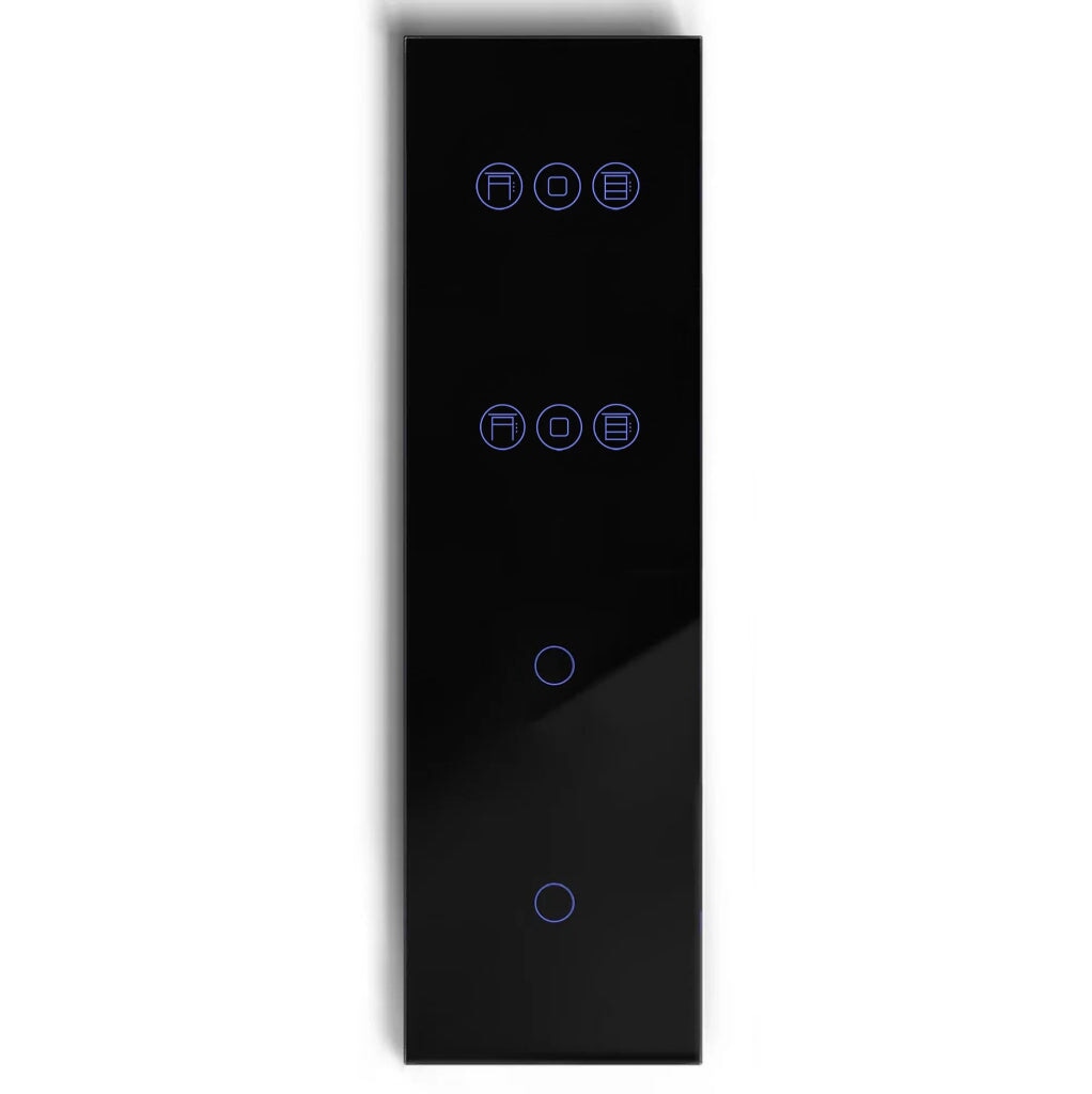 BSEED Product Customization Bseedswitch double zigbee roller shutter switch with double 1gang 1way touch switch