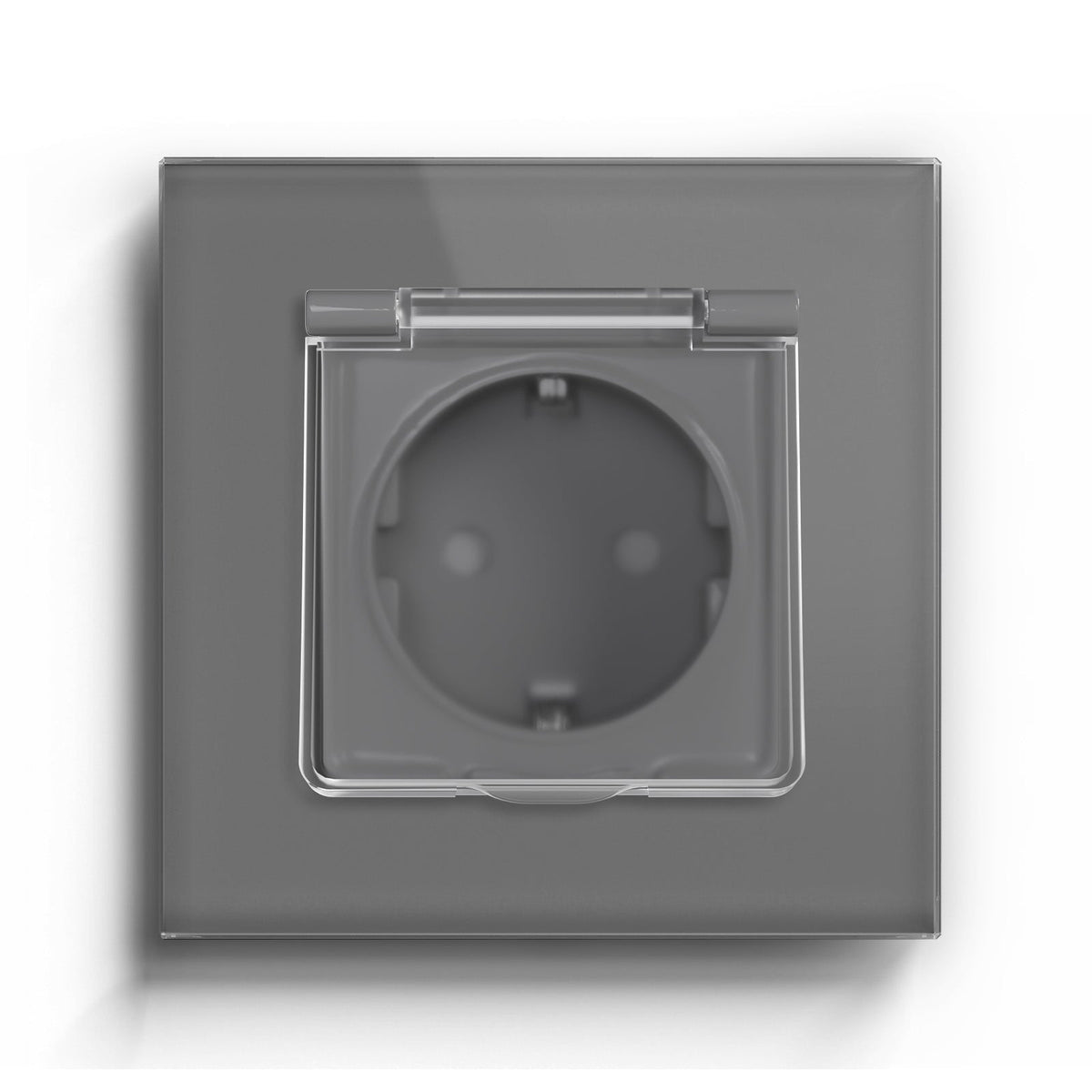 Bseed Waterproof Socket EU Standard Power Outlets & Sockets Bseedswitch Grey Single