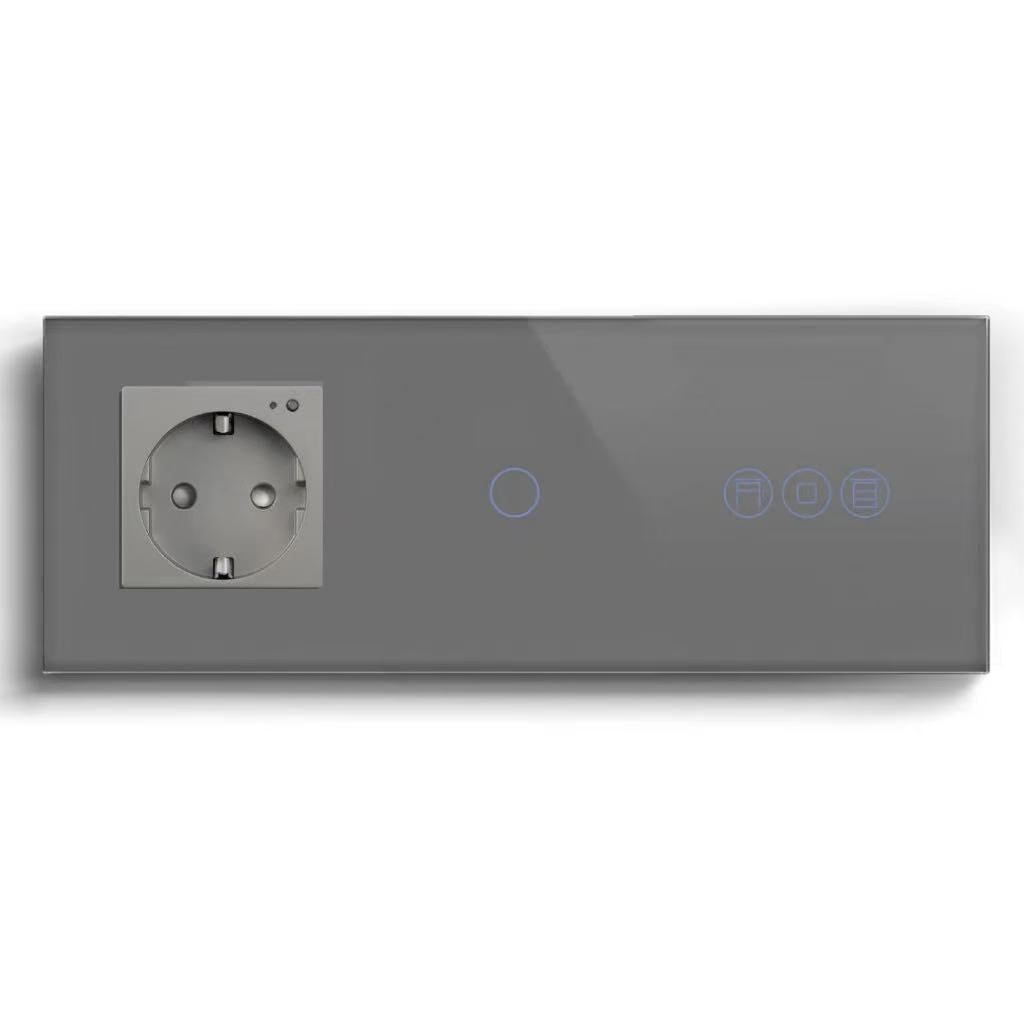 BSEED Product Customization Bseedswitch wifi eu socket with wifi 1gang switch with wifi roller shutter switch