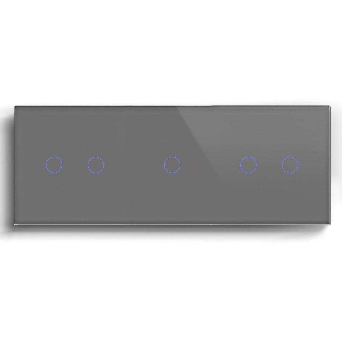 Bseed Smart Wifi Triple Light Switch (With Neutral) Light Switches Bseedswitch Grey 2 Gang+ 1 Gang + 2 Gang