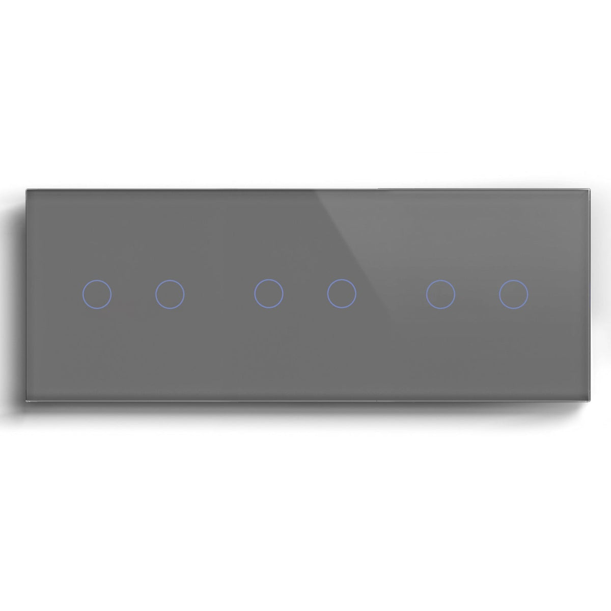 Bseed Smart Wifi Triple Light Switch (With Neutral) Light Switches Bseedswitch Grey 2Gang