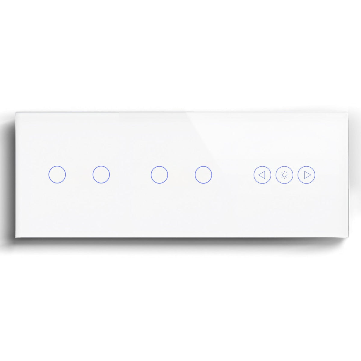 BSEED Double 1Gang WiFi Switch With wifi dimmer Switch 228mm 照明开关 Bseedswitch White 2Gang+2Gang+Dimmer Switch