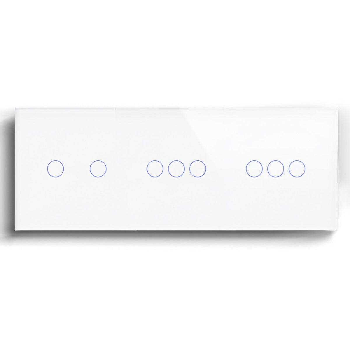 Bseed Smart Wifi Triple Light Switch (With Neutral) Light Switches Bseedswitch White 2 Gang+ 3 Gang + 3 Gang