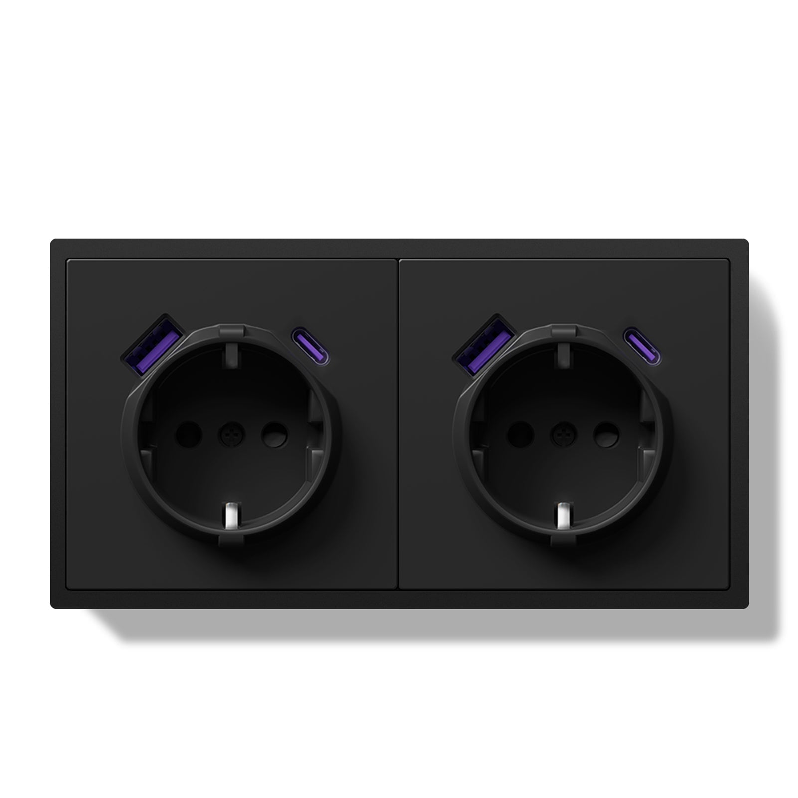 20W Eu Socket With USB&C With Clamping Technique Power Outlets & Sockets Bseedswitch