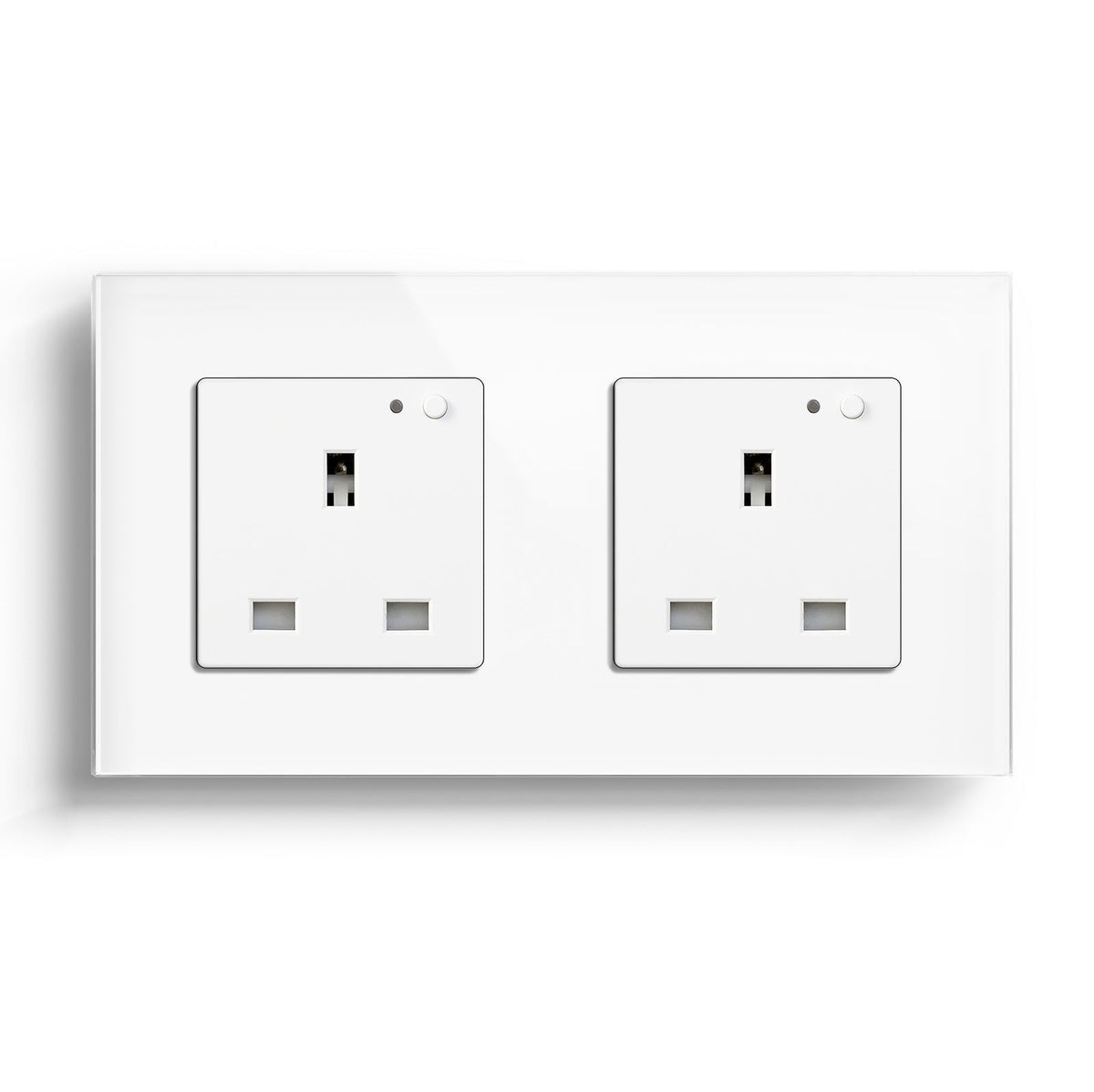 BSEED Smart WiFi UK Standards Wall Sockets Power Outlets & Sockets Bseedswitch white Double