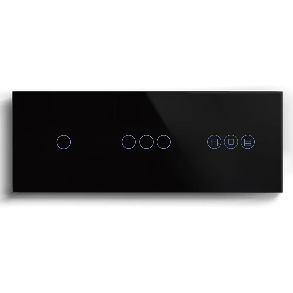 BSEED Product Customization Bseedswitch zigbee 1gang switch zigbee 3gang switch with zigbee roller shutter switch