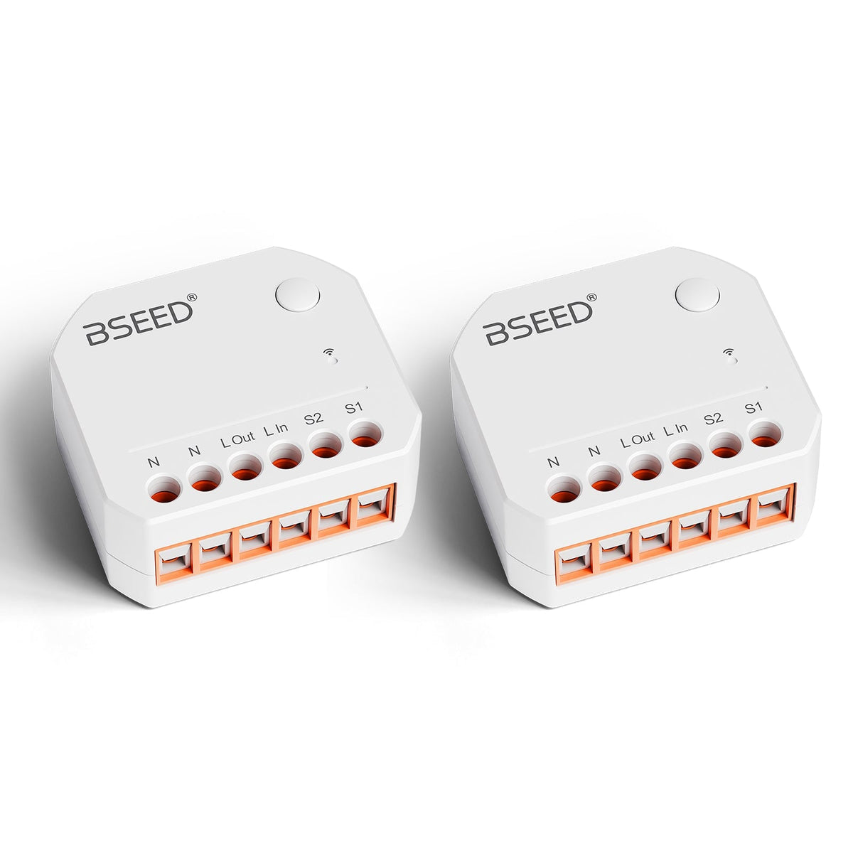 BSEED Smart WiFi Switch Module Work with Tuya Light Switches Bseedswitch 2 PCS/Pack