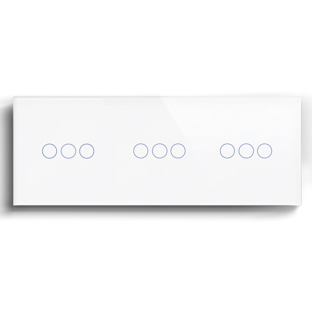 Bseed Smart Wifi Triple Light Switch (With Neutral) Light Switches Bseedswitch White 3 Gang+ 3 Gang + 3 Gang