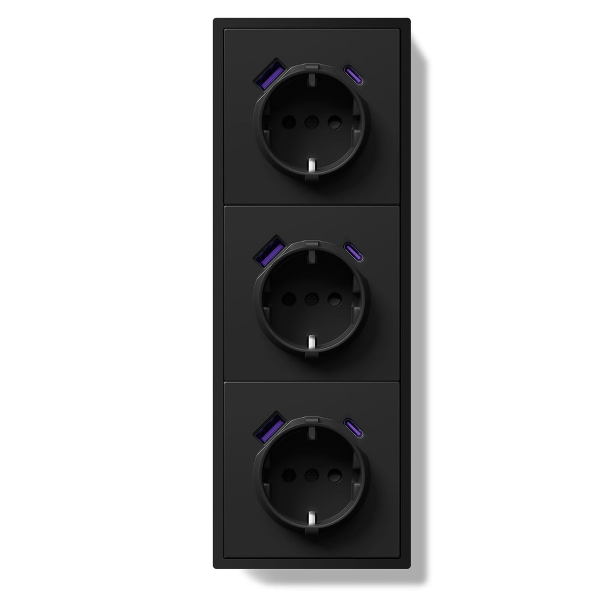 20W Eu Socket With USB&C With Clamping Technique Power Outlets & Sockets Bseedswitch