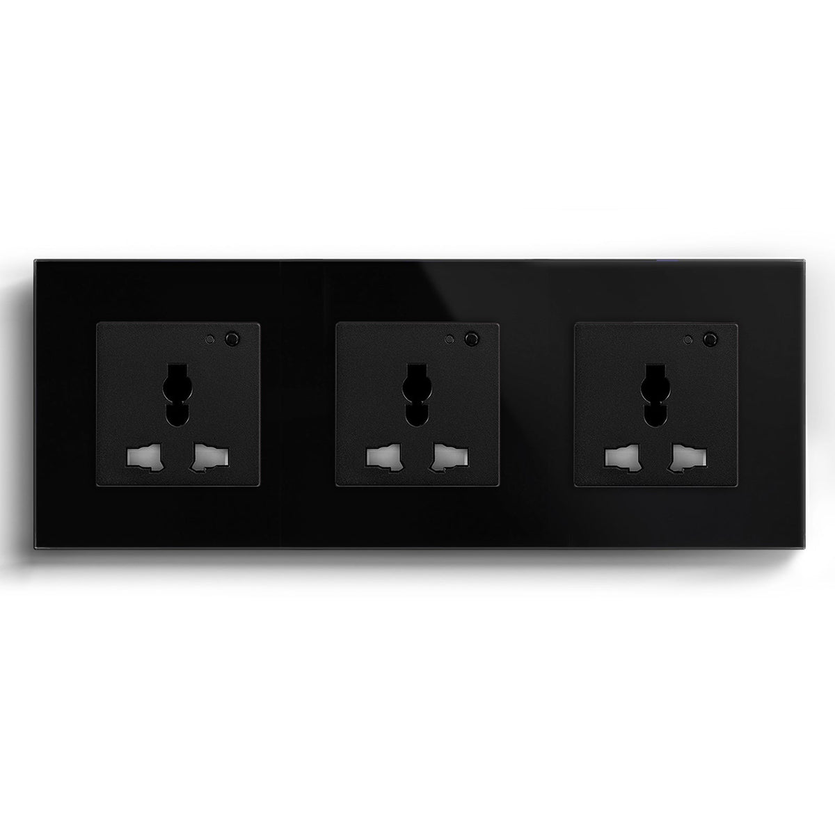 BSEED Smart WiFi Multi-Function Wall Sockets Power Outlets & Sockets Bseedswitch Black Triple