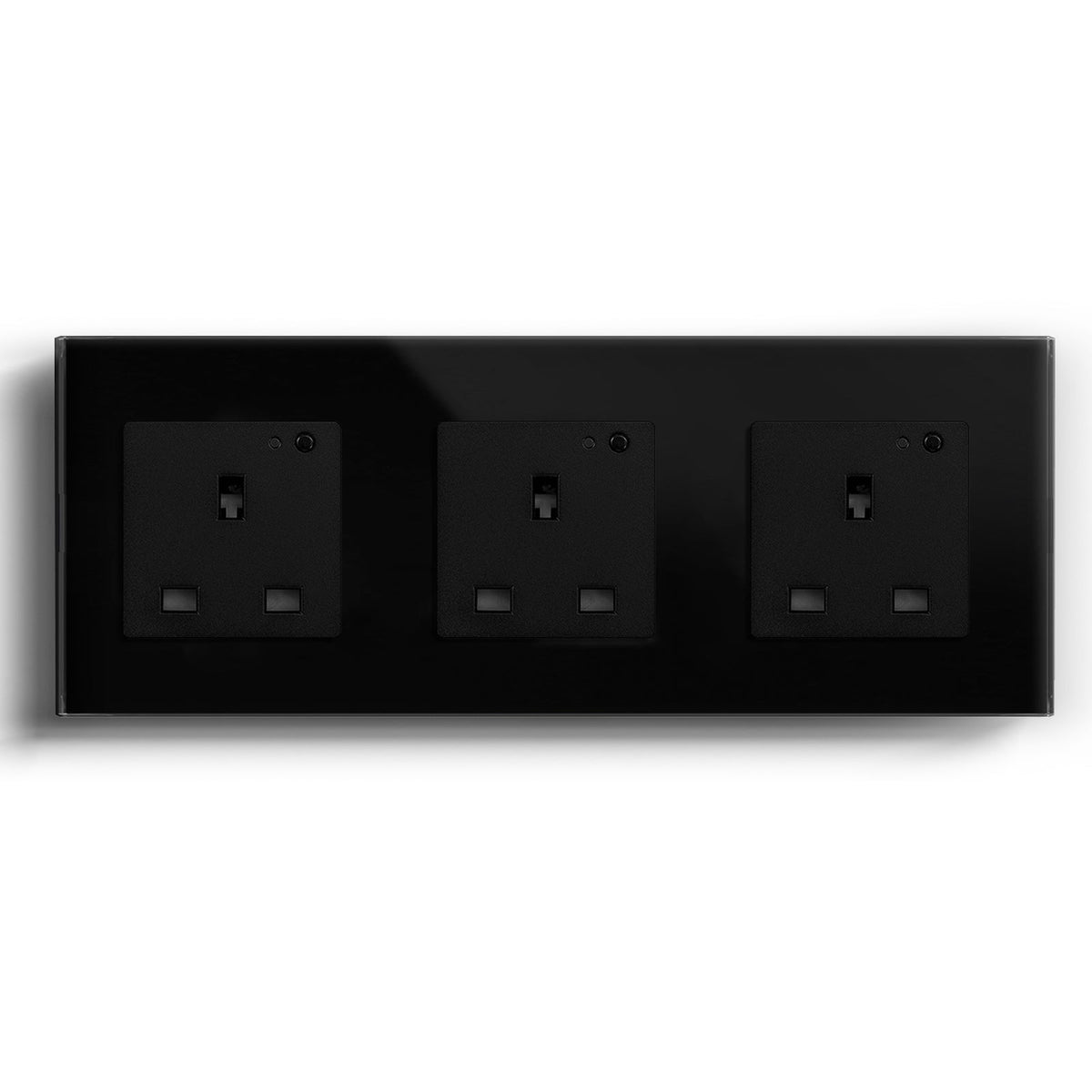 BSEED Smart WiFi UK Standards Wall Sockets Power Outlets & Sockets Bseedswitch black Triple