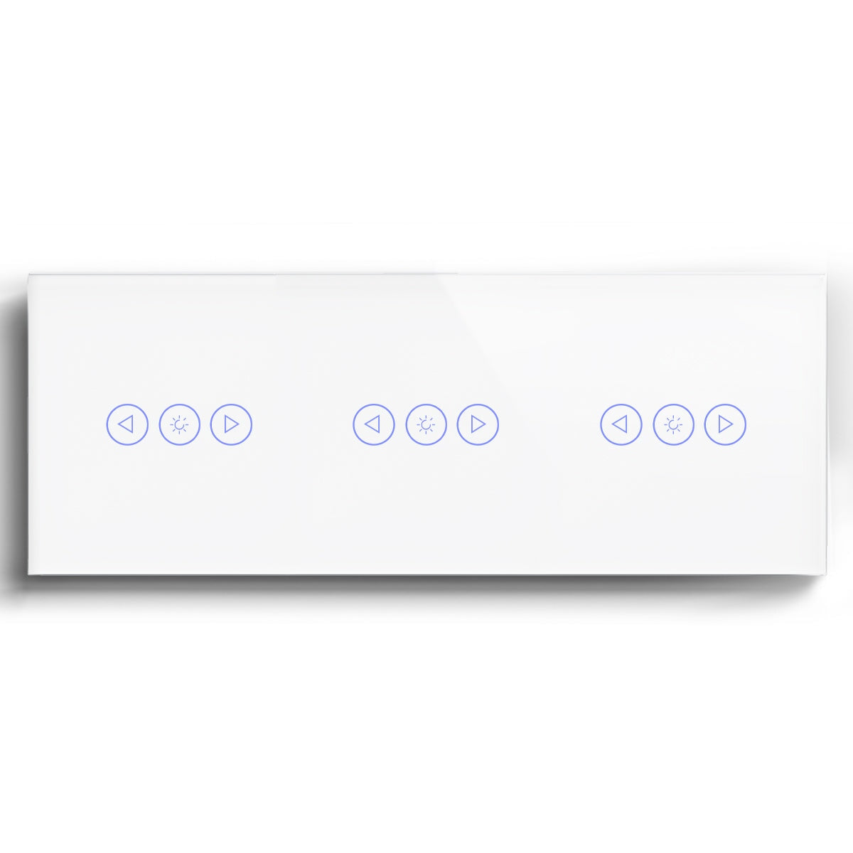 Bseed triple New Zigbee Touch Light Dimmer Smart Switch Light Switches Bseedswitch White