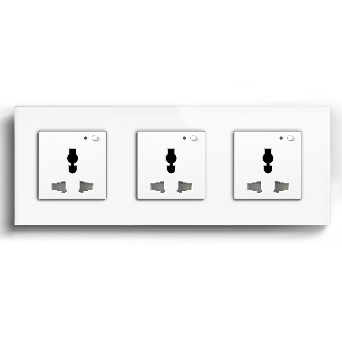 BSEED Smart WiFi Multi-Function Wall Sockets Power Outlets & Sockets Bseedswitch White Triple
