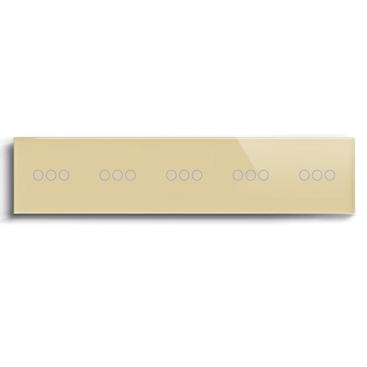 Bseed 5x WiFi 1/2/3 Gang Light Switch 370mm 照明开关 Bseedswitch Gold 3Gang