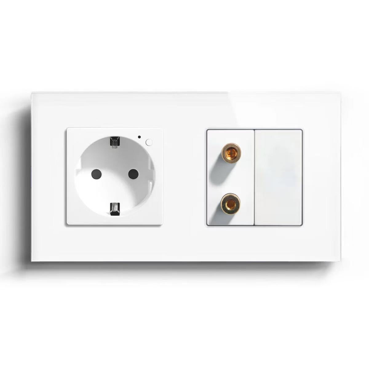 BSEED Product Customization Bseedswitch wifi eu socket with speaker socket and blank key