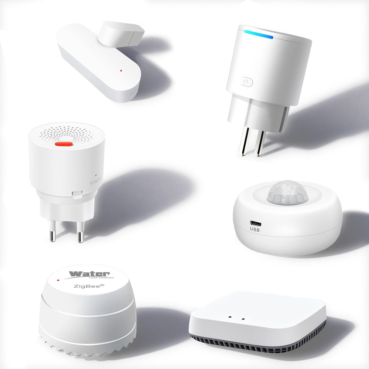 BSEED Intermediate Sensor Kit Sensor Sets Shop Smart Home Solutions Kit Work with Alexa Google assistant Home Automation Kits Bseedswitch