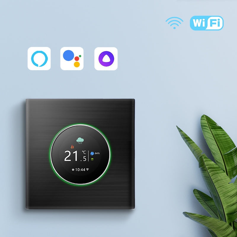 alt
BSEED WiFi kamerthermostaat voor vloerverwarming met draaiknop, thermostaten Bseedswitch