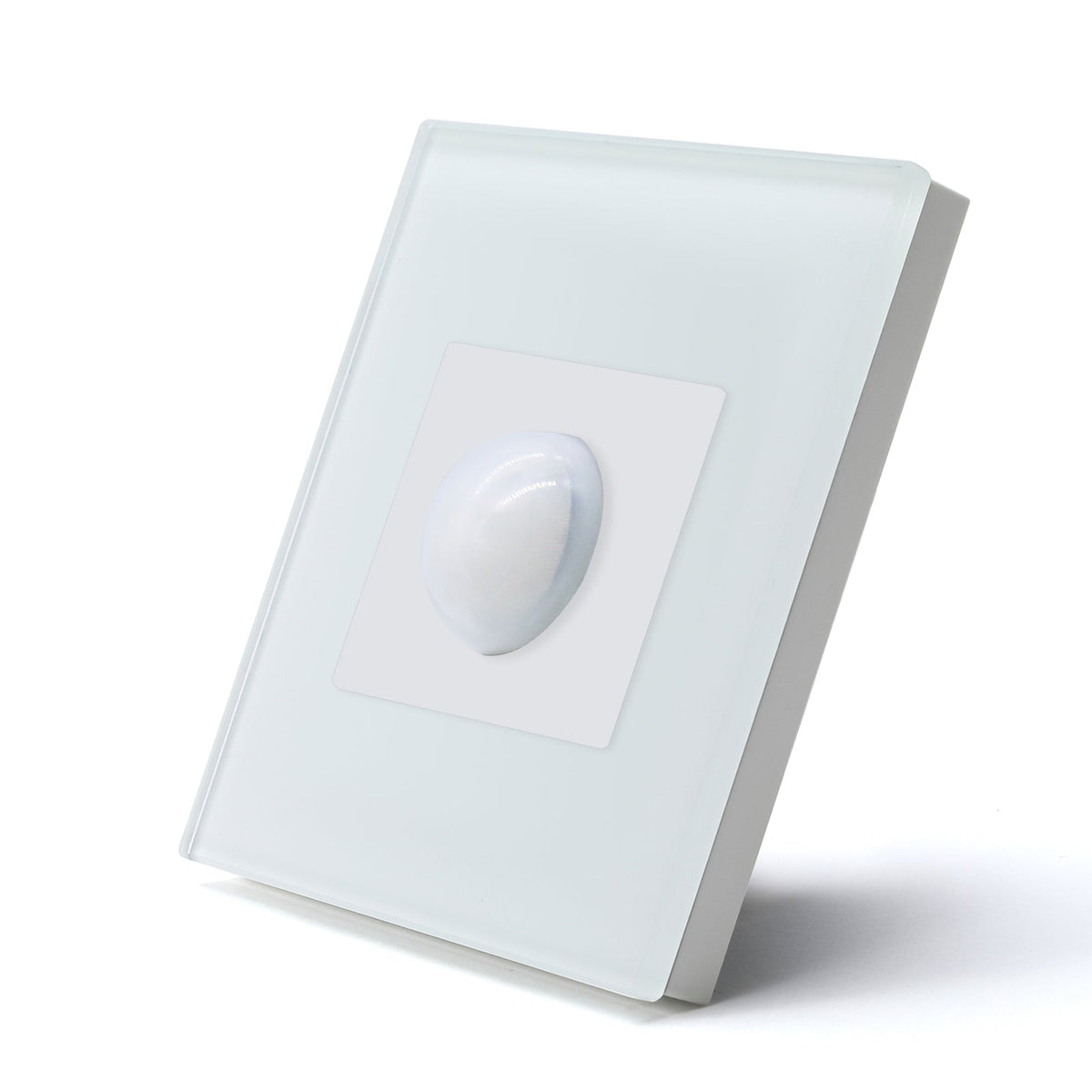 "Interrupteur de mouvement infrarouge BSEED PIR, bouton poussoir mécanique en verre, interrupteurs lumineux à LED, interrupteurs lumineux Bseedswitch"