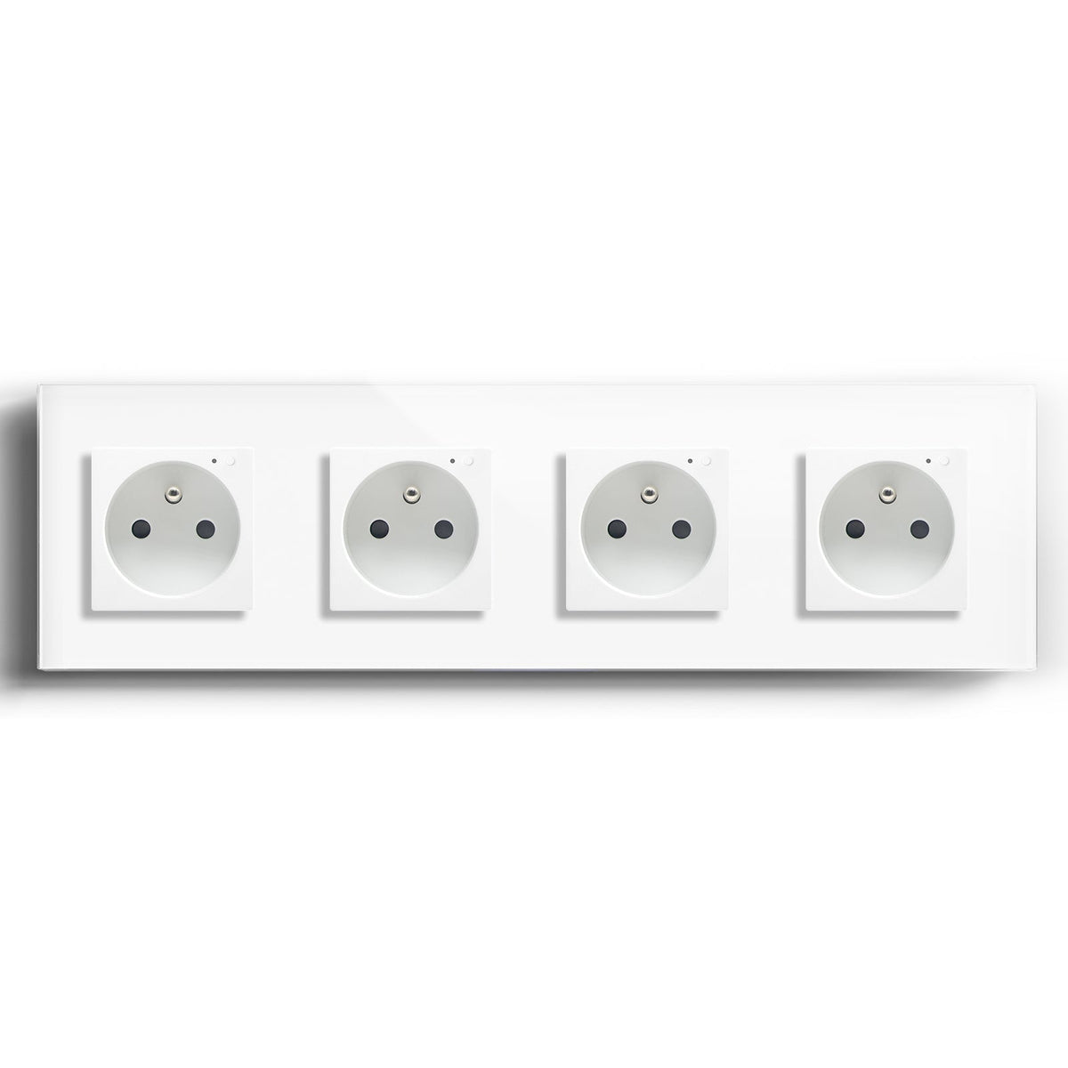 Bseed Wifi FR Standard Socket Wall Socket Power Outlets & Sockets Bseedswitch White Quadruple