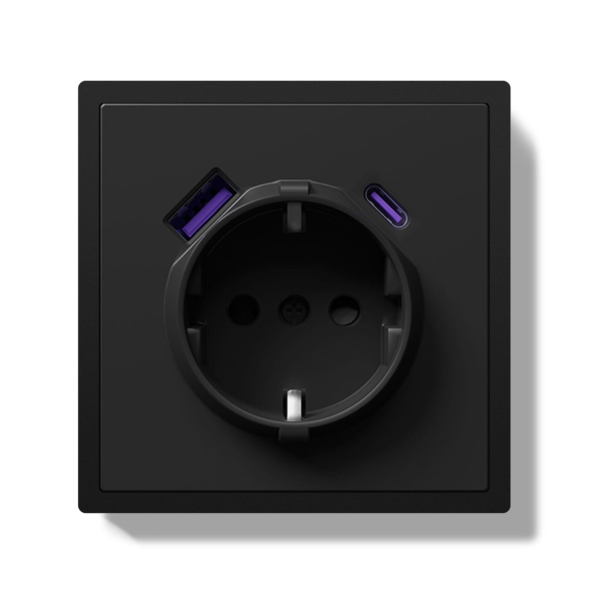 20W Eu Socket With USB&C With Clamping Technique Power Outlets & Sockets Bseedswitch