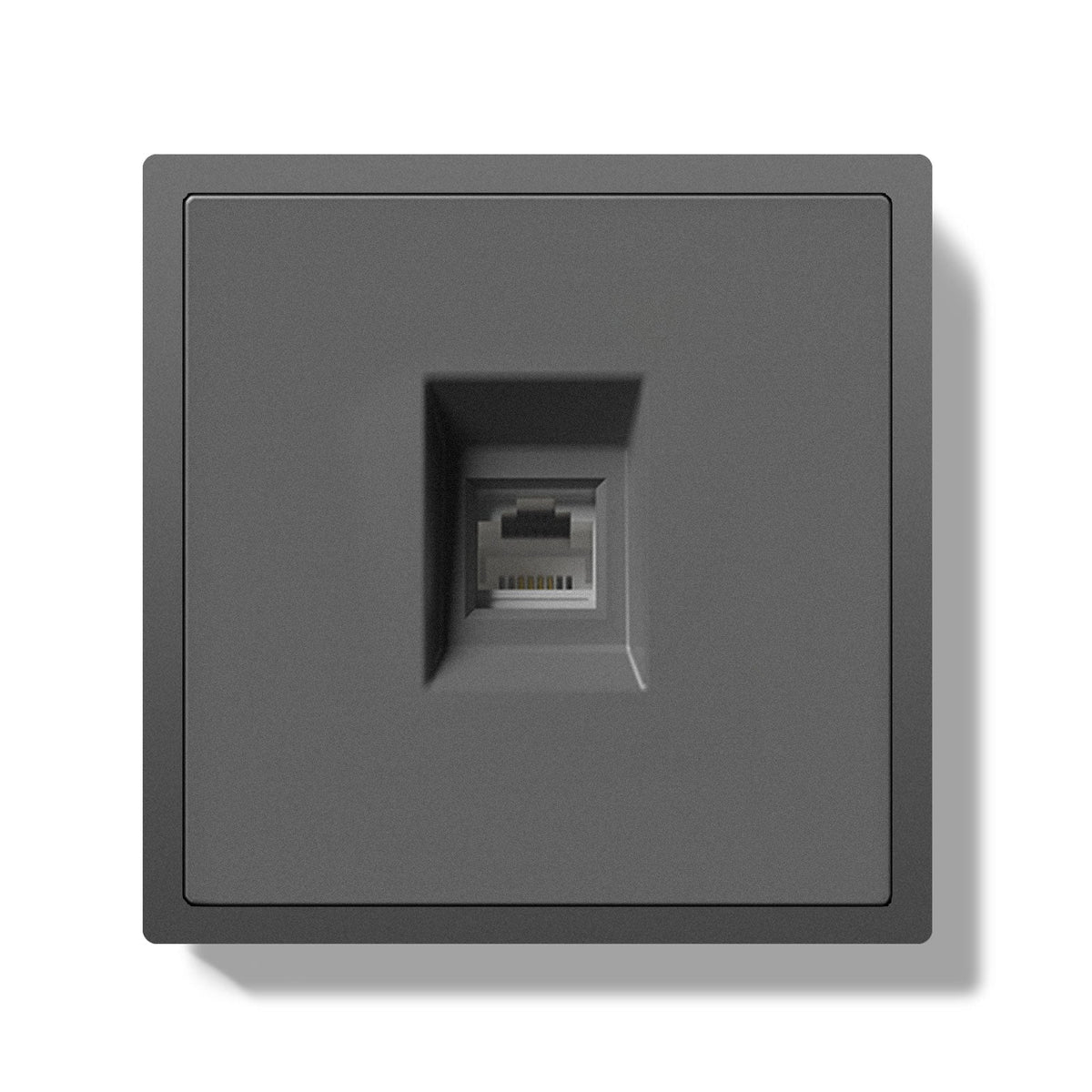 Audio& Viodeo socket With Clamping Technique Power Outlets & Sockets Bseedswitch Grey Telephone