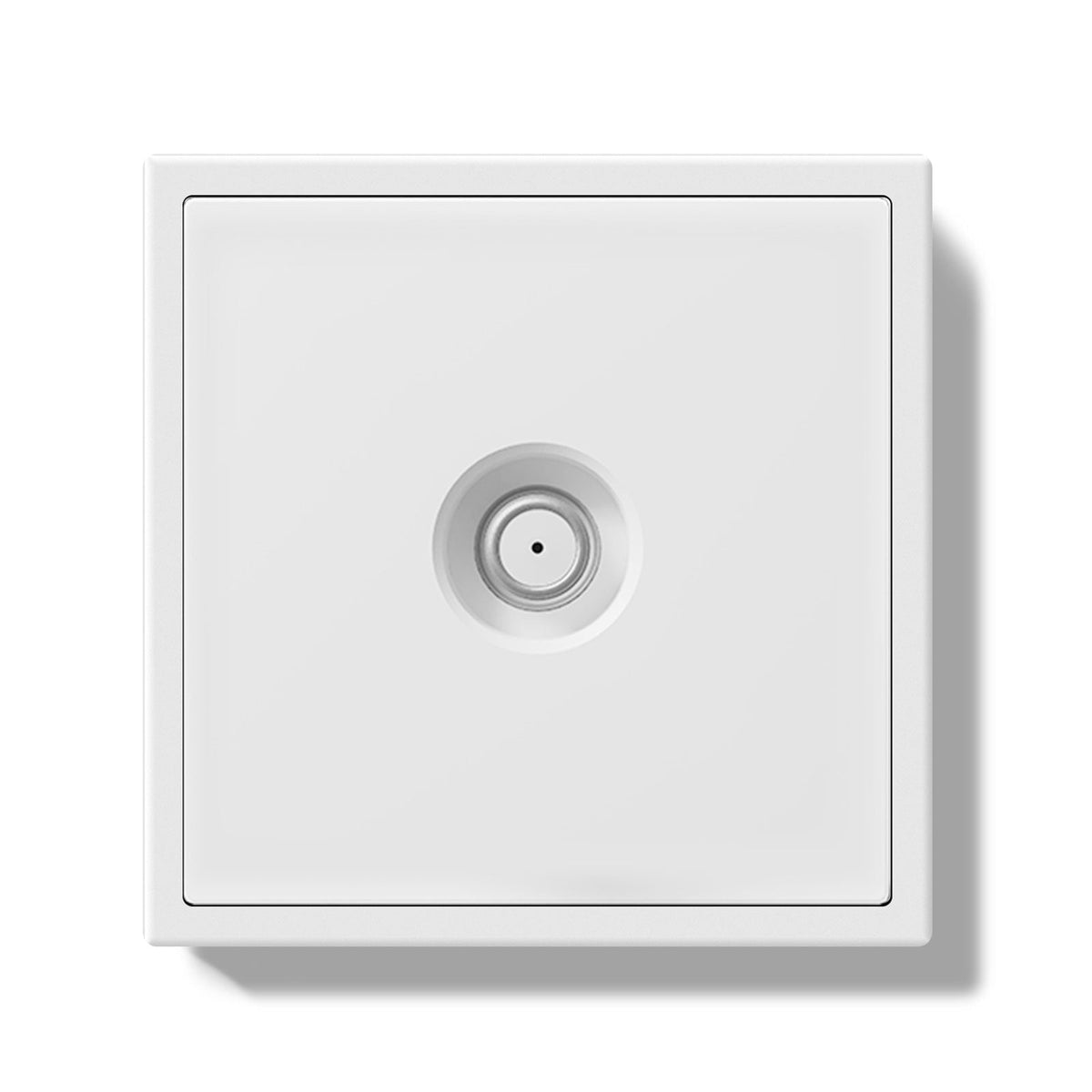 Audio& Viodeo socket With Clamping Technique Power Outlets & Sockets Bseedswitch White Satellite