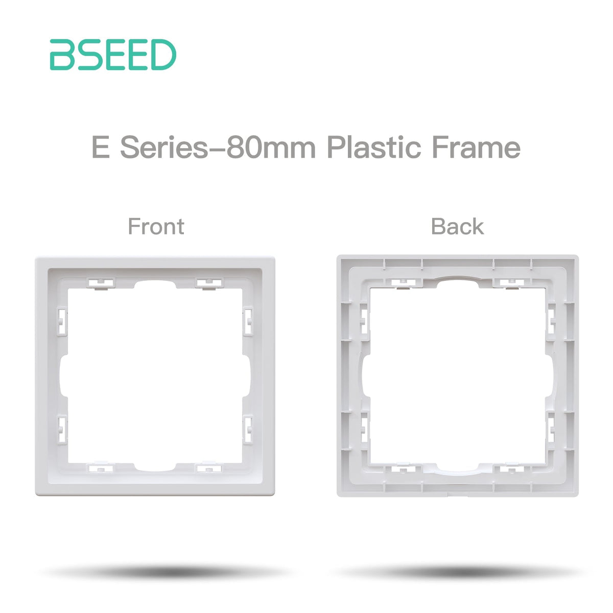 Grand Series DIY Part Customized free combinations Plastic Panels White Color Power Outlets & Sockets Bseedswitch 1 Slot Panel