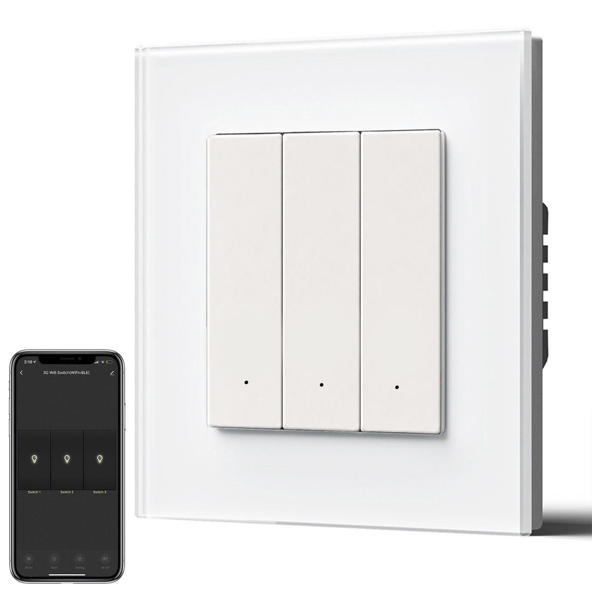 BSEED Smart Wifi Light Switch (With Neutral)