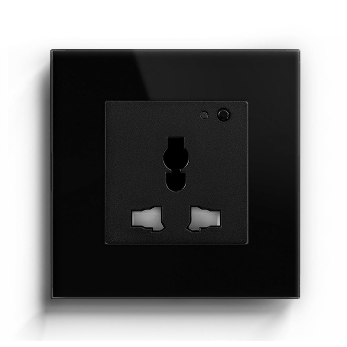 BSEED Smart WiFi Multi-Function Wall Sockets Power Outlets & Sockets Bseedswitch Black Single