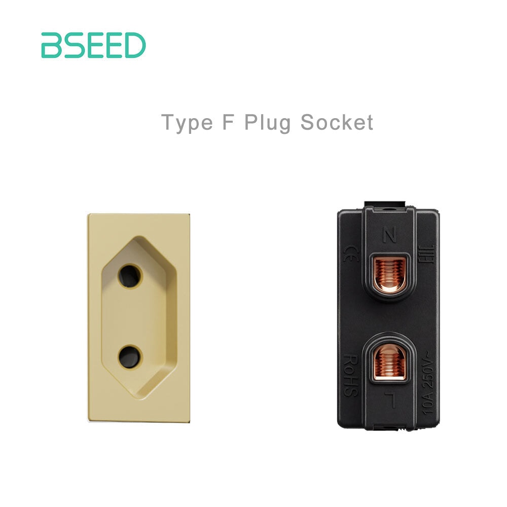 USB PC CAT5 ST Wall Plug Socket Outlets Socket Frame DIY Parts Free Combination socket Bseedswitch Gold Eu Socket