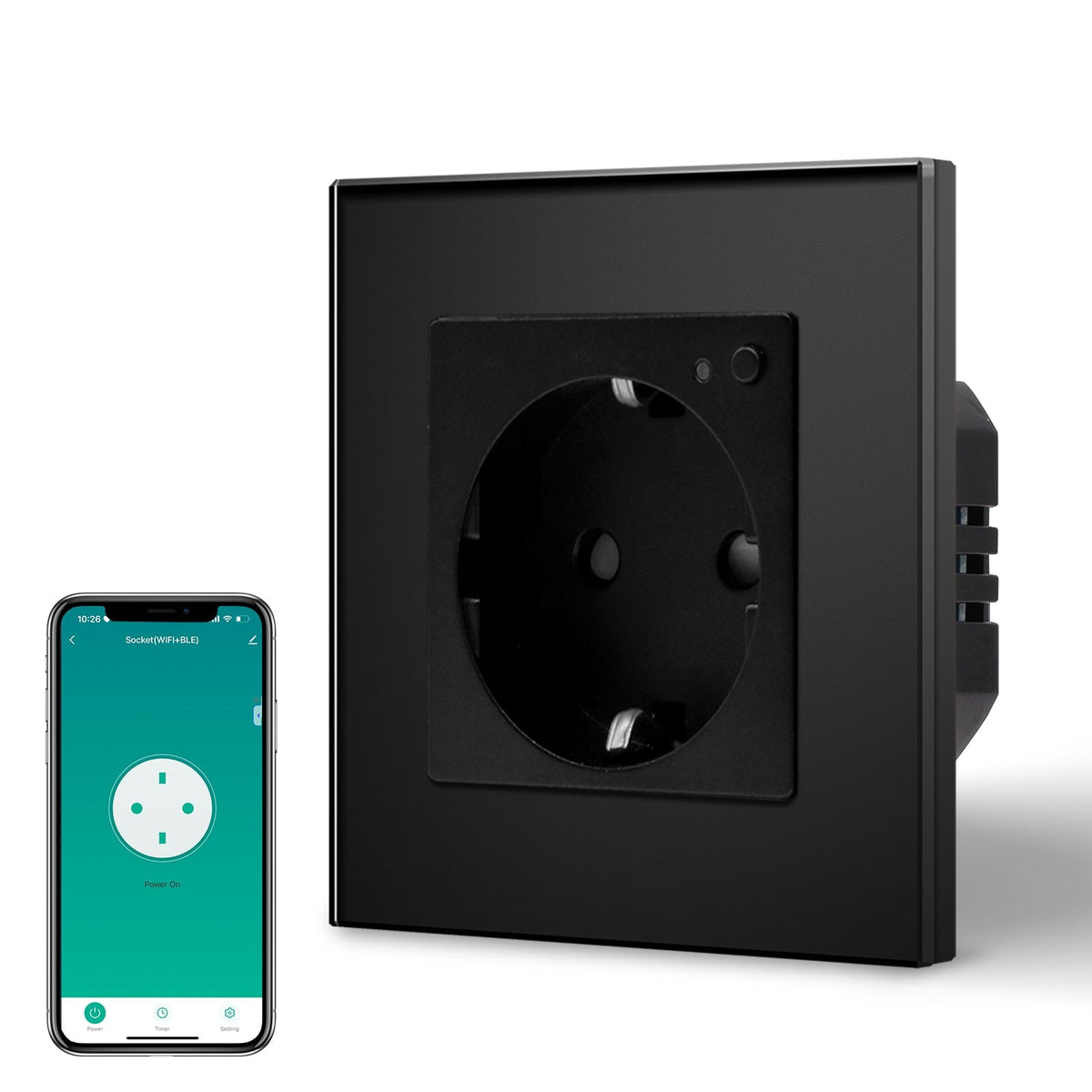 BSEED Wifi Eu Standards Socket Work with Alexa Google Assitant socket Bseedswitch