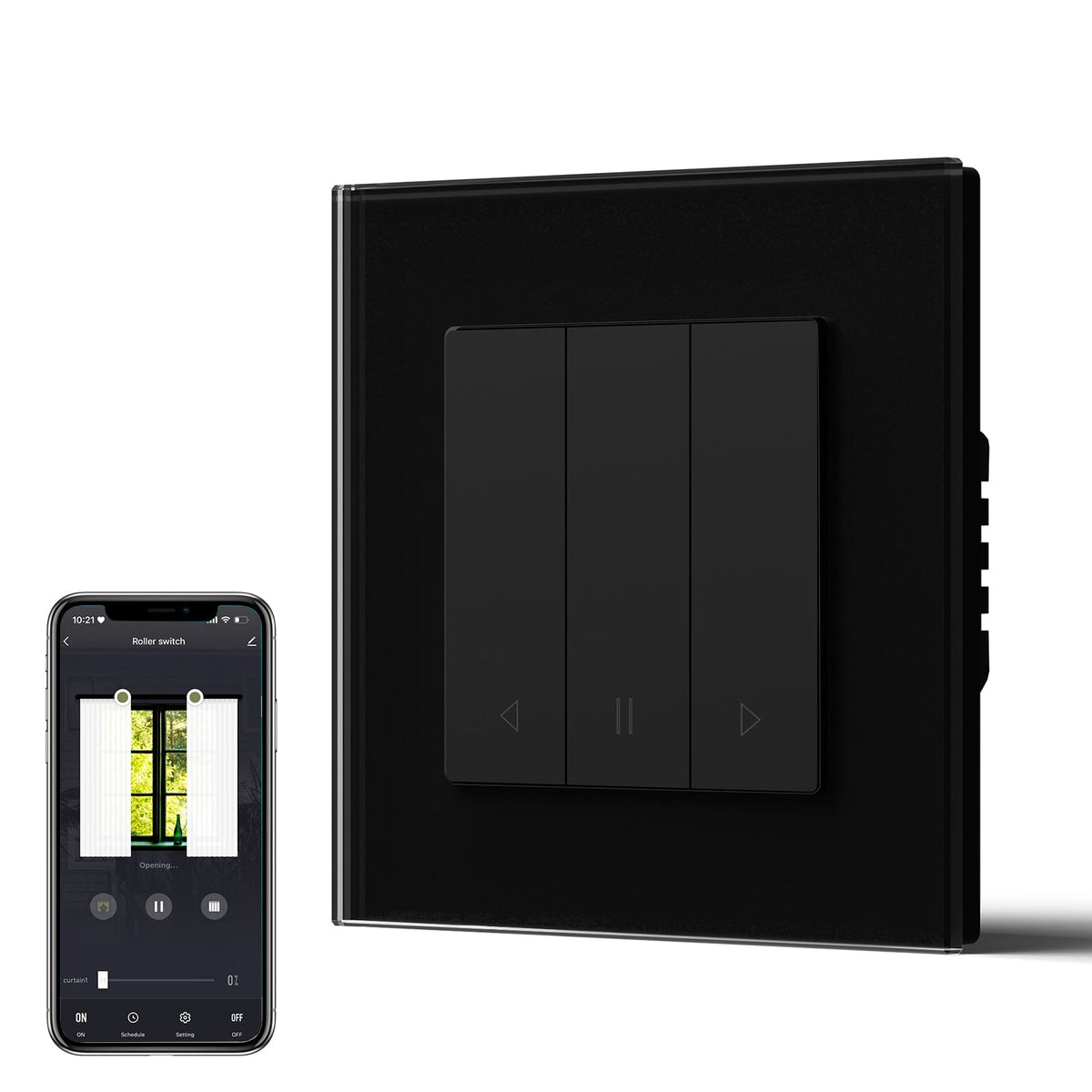 Bseed Echo Click Smart Wifi Curtain Switch Work with Tuya Alex Google Assistant Home Automation Kits Bseedswitch