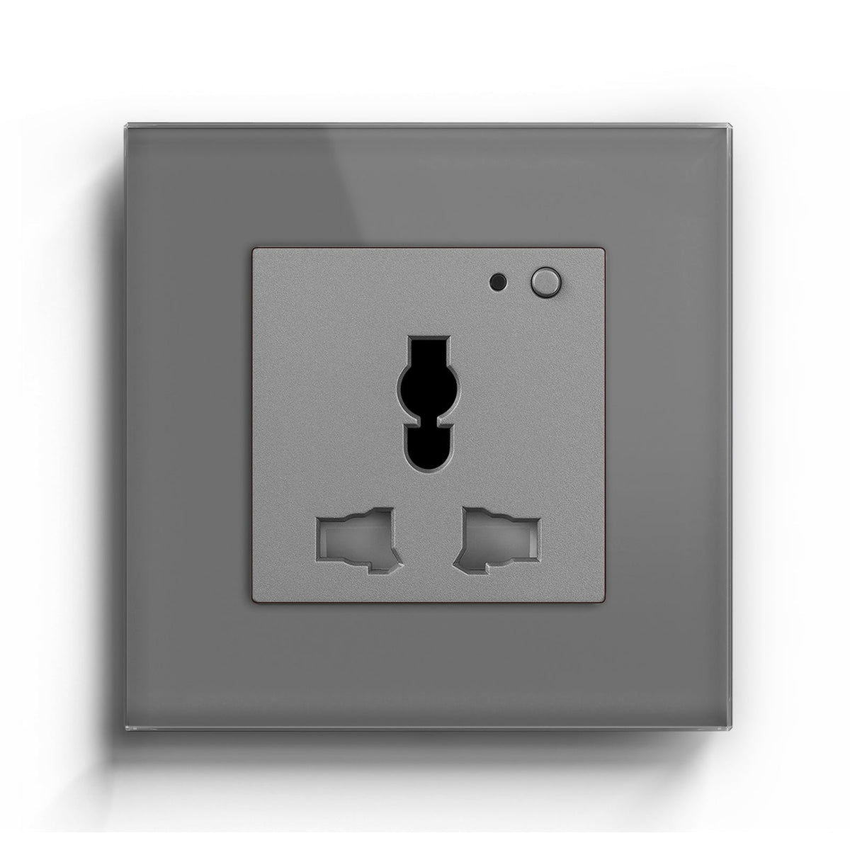 BSEED Smart WiFi Multi-Function Wall Sockets Power Outlets & Sockets Bseedswitch Grey Single