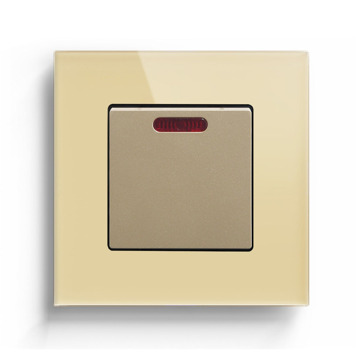 Bseed 45A 1-Gang DP Cooker Switch with Neon Light Switches Bseedswitch Gold