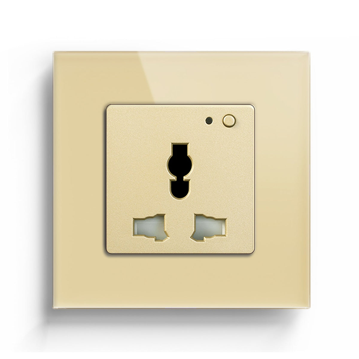 BSEED Smart WiFi Multi-Function Wall Sockets Power Outlets & Sockets Bseedswitch Gold Single