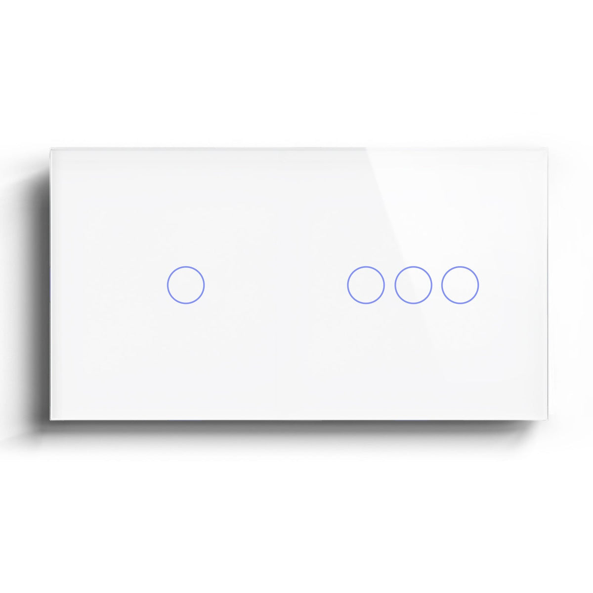 Bseed Smart Zigbee Double Light Switch (With Neutral) Light Switches Bseedswitch White 1Gang + 3Gang