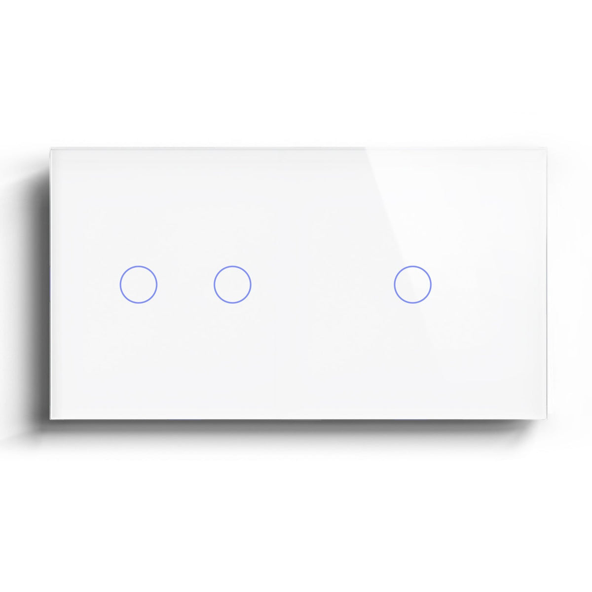 Bseed Smart Zigbee Double Light Switch (With Neutral) Light Switches Bseedswitch White 2Gang + 1Gang