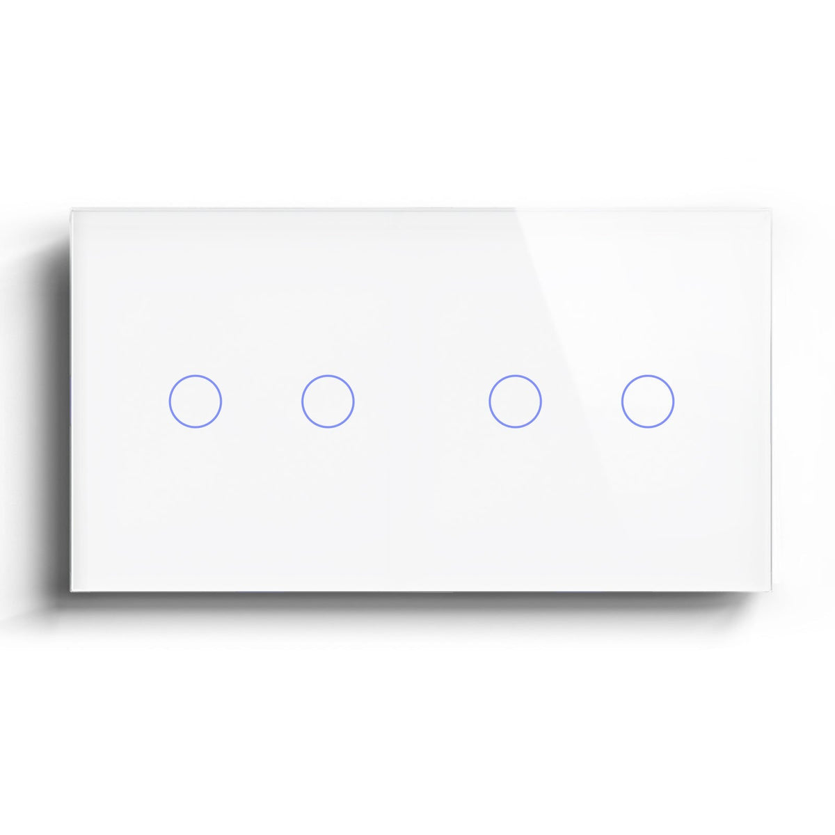Bseed Smart Zigbee Double Light Switch (With Neutral) Light Switches Bseedswitch White 2Gang + 2Gang