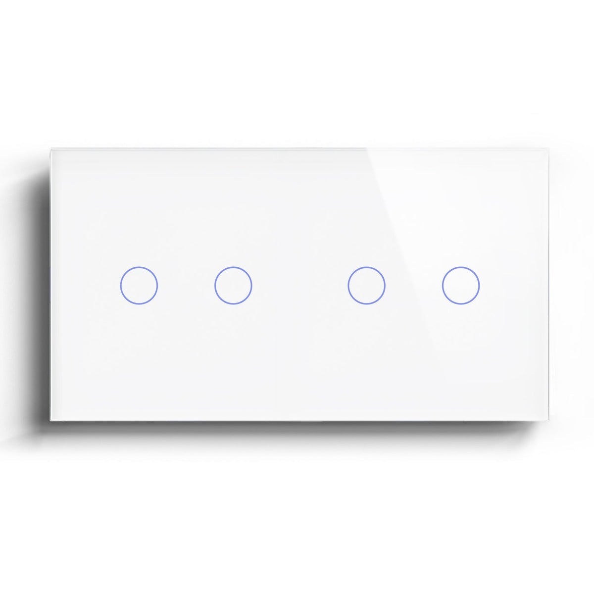 Bseed Smart Zigbee Double Light Switch (With Neutral) Light Switches Bseedswitch White 2Gang + 2Gang