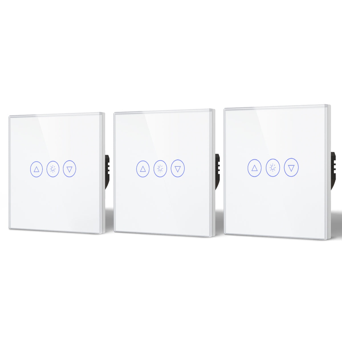 Bseed 2WAY Zigbee Touch Light Dimmer Smart Switch Light Switches Bseedswitch White 3 Pcs/Pack
