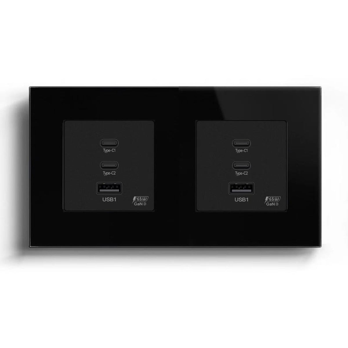 BSEED Product Customization Bseedswitch double 65w usb-c port socket