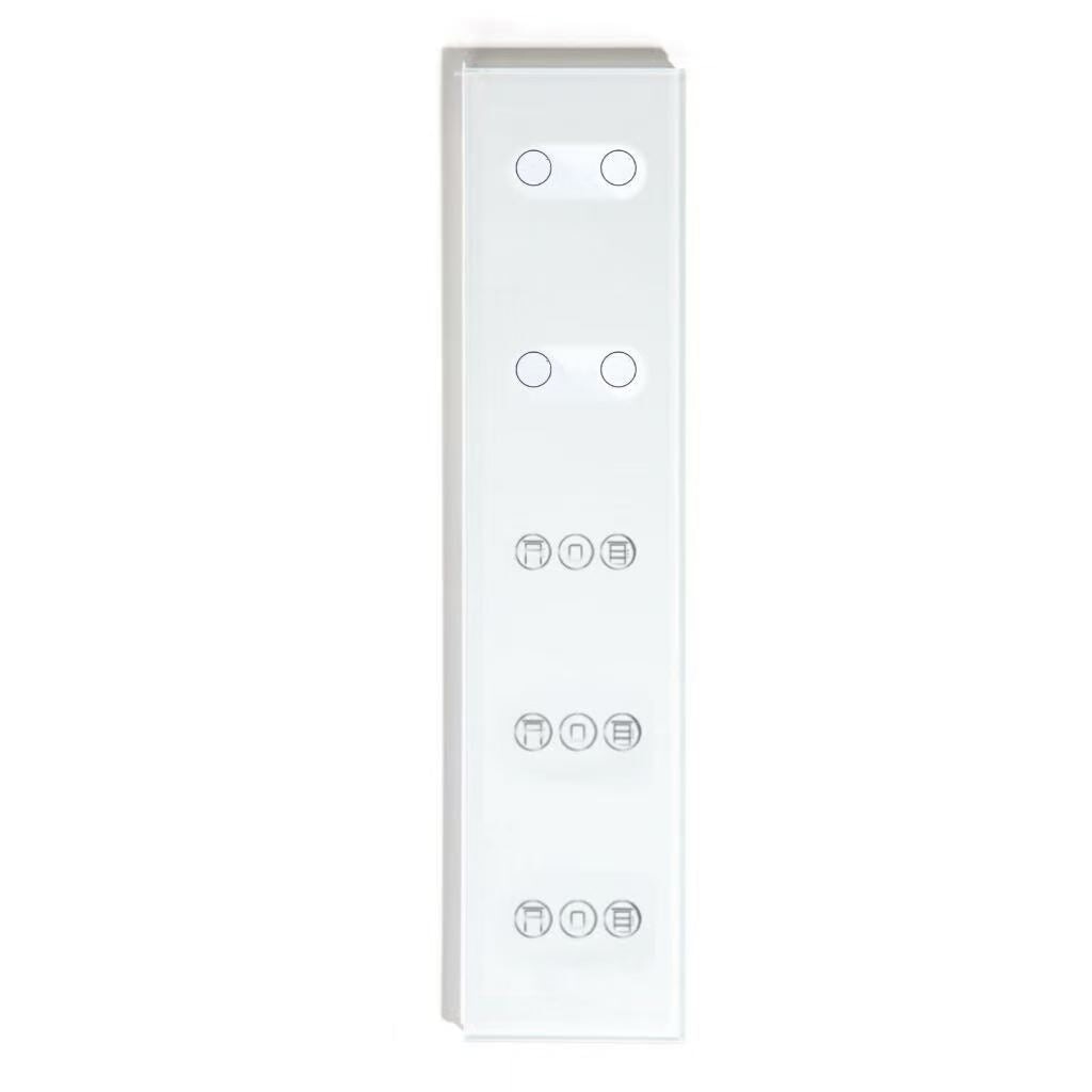 BSEED Produktanpassung Bseedswitch 2 Fach Zigbee-Schalter mit dreifachem Zigbee-Rollladenschalter